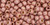 TOHO Round 6/0 Seed Bead Permafinish Galvanized Peach Coral (Matte), 2.5-Inch Tube