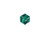 PRESTIGE 5601 4mm Faceted Cube Emerald