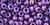 TOHO Round 6/0 Seed Bead Higher-Metallic Grape, 2.5-Inch Tube