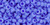 TOHO Round 8/0 Seed Bead Opaque-Frosted Periwinkle, 2.5-Inch Tube