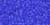 TOHO Round 15/0 Seed Bead Transparent Frosted Sapphire, 2.5-Inch Tube