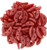 CzechMates Crescent 10 x 3mm Bead, Metallic Suede Guava, 2.5-Inch Tube