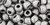 TOHO Round 3/0 Seed Bead Metallic Frosted Antique Silver, 2.5-Inch Tube