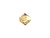 PRESTIGE 5328 Bicone Bead 5mm Crystal Metallic Sunshine