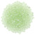 Starman Finial Half-Drilled Round Bead 2mm Tube 2.5" : Peridot