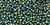 TOHO Charlotte Glass 15/0 Seed Bead, Metallic Iris - Green/Brown, 2.5-Inch Tube