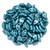 CzechMates Diamond 6.5 x 4mm Bead, ColorTrends Saturated Metallic Quetzal Green, 2.5-Inch Tube