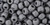TOHO Round 3/0 Seed Bead Opaque Dark Gray, 2.5-Inch Tube