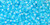 TOHO Round 11/0 Tube 2.5" : Transparent-Rainbow Aquamarine