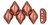 Matubo GEMDUO 8 x 5mm Bead, ColorTrends Saturated Metallic Valiant Poppy, 2.5-Inch Tube