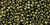 TOHO Charlotte Glass 15/0 Seed Bead, Gold-Lustered Dk Antique Bronze, 2.5-Inch Tube