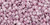 TOHO Round 11/0 Tube 2.5" : Marbled Opaque White/Pink