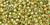 TOHO Round 11/0 Tube 2.5" : Gold-Lined Rainbow Peridot