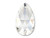 PRESTIGE 3230 28mm Teardrop Sew-on Rhinestone Crystal
