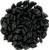 CzechMates Diamond 6.5 x 4mm Bead, Jet, 2.5-Inch Tube