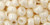 TOHO Round 3/0 Seed Bead Opaque-Lustered Light Beige, 2.5-Inch Tube