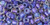 TOHO Round 6/0 Seed Bead Inside-Color Rainbow Crystal/Metallic Purple-Lined, 2.5-Inch Tube