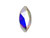 PRESTIGE 2201 14.0 x 6.0mm Marquise Flatback Crystal AB