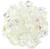 Matubo GEMDUO 8 x 5mm Bead, Crystal AB, 2.5-Inch Tube