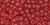 TOHO Round 8/0 Seed Bead Transparent Ruby, 2.5-Inch Tube
