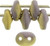 Matubo SuperDuo 5 x 2mm Bead, Fool's Gold - Opaque Amethyst, 2.5-Inch Tube