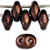 Matubo SuperDuo 5 x 2mm Bead, Dk Bronze, 2.5-Inch Tube