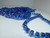 Chinese Glass Disc Rondelle Cornflower Blue AB 7x5mm