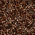 Cylin Bead 11/0 25g Bag Brown S/L