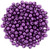 Starman Finial Half-Drilled Round Bead 2mm Tube 2.5" : ColorTrends: Saturated Metallic Spring Crocus