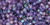 TOHO Cube 1.5mm Seed Bead Inside-Color Rainbow Rosaline/Opaque Purple-Lined, 2.5-Inch Tube