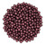 Starman Finial Half-Drilled Round Bead 2mm Tube 2.5" : ColorTrends: Saturated Metallic Red Pear