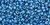 TOHO Round 11/0 Tube 2.5" : Higher-Metallic Frosted Mediterranean Blue