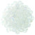 Matubo SuperDuo 5 x 2mm Bead, Matte - Crystal AB, 2.5-Inch Tube