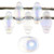 Matubo SuperDuo 5 x 2mm Bead, Matte - Crystal AB, 2.5-Inch Tube