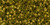 TOHO Treasure #1 (11/0) Frosted Gold-Lined Clover Rainbow, 2.5-Inch Tube