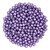 Starman Finial Half-Drilled Round Bead 2mm Tube 2.5" : ColorTrends: Saturated Metallic Crocus Petal