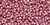 TOHO Round 15/0 Seed Bead Permafinish Galvanized Pink Lilac, 2.5-Inch Tube
