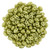 Matubo MiniDuo 4 x 2mm Bead, Pearl Coat - Chartreuse, 2.5-Inch Tube