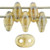Matubo SuperDuo 5 x 2mm Bead, Luster Smoky Topaz, 2.5-Inch Tube