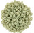 Matubo MiniDuo 4 x 2mm Bead, Saturated Lt Olive, 2.5-Inch Tube