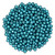 Starman Finial Half-Drilled Round Bead 2mm Tube 2.5" : ColorTrends: Saturated Metallic Quetzal Green