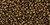 TOHO Round 15/0 Seed Bead Frosted Bronze, 2.5-Inch Tube
