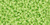 TOHO Round 15/0 Seed Bead Opaque Sour Apple, 2.5-Inch Tube