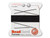 Griffin : No. 2 (0.45mm) 100% Silk Bead Cord, Black, 2-Meter Card