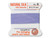 Griffin : No. 6 (0.70mm) 100% Silk Bead Cord, Lilac, 2-Meter Card