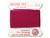 Griffin : No. 14 (1.02mm) 100% Silk Bead Cord, Garnet, 2-Meter Card