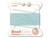 Griffin : No. 8 (0.80mm) 100% Silk Bead Cord, Turquoise, 2-Meter Card
