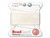 Griffin : No. 8 (0.80mm) 100% Silk Bead Cord, White, 2-Meter Card
