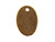 Nunn Design Antique Gold-Plated Small Meadow Grass Charm
