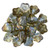 Starman Bell Flowers 8 x 6mm : Alexandrite - Celsian (25pcs)